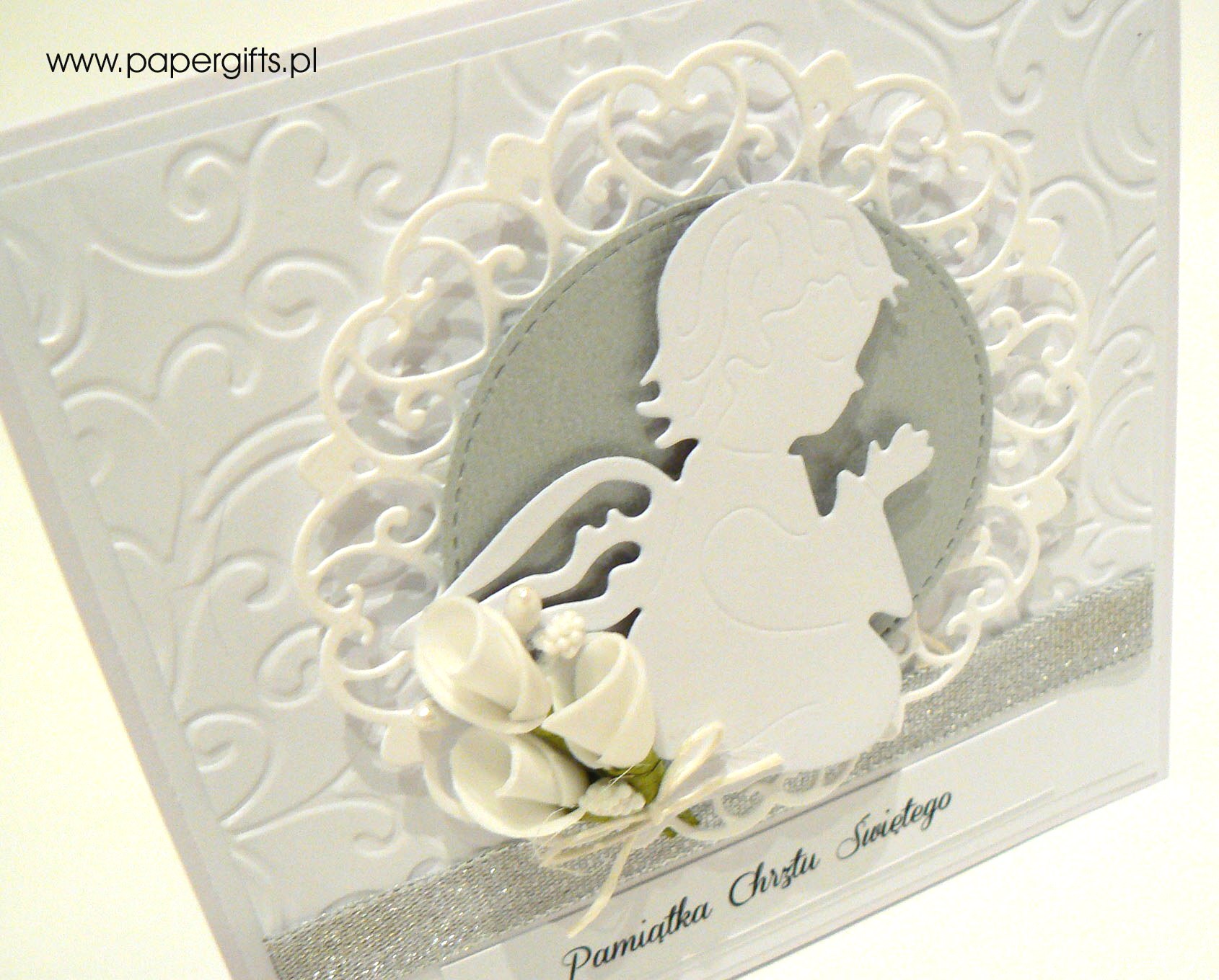 Kartka Na Chrzest Papergiftspl